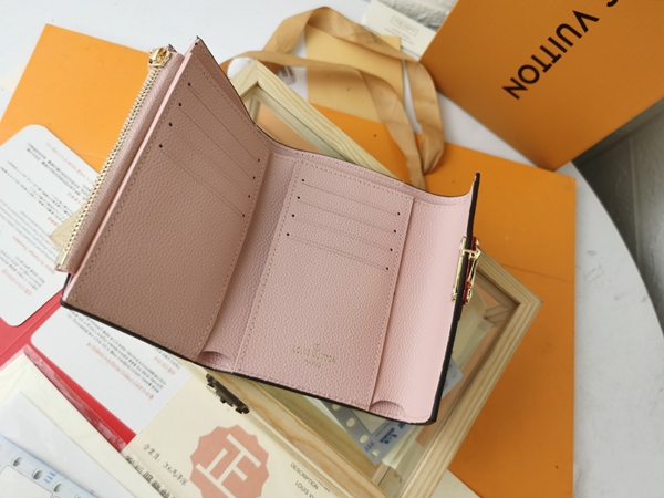 LVコピーウォレット素材ディテール